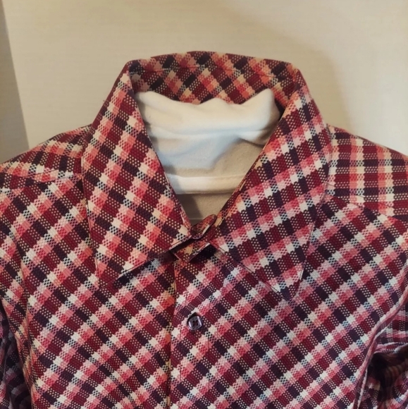 Sean John Men's Plaid Long Sleeve Button Up  Shirt Multi-Color Size L - Picture 4 of 10